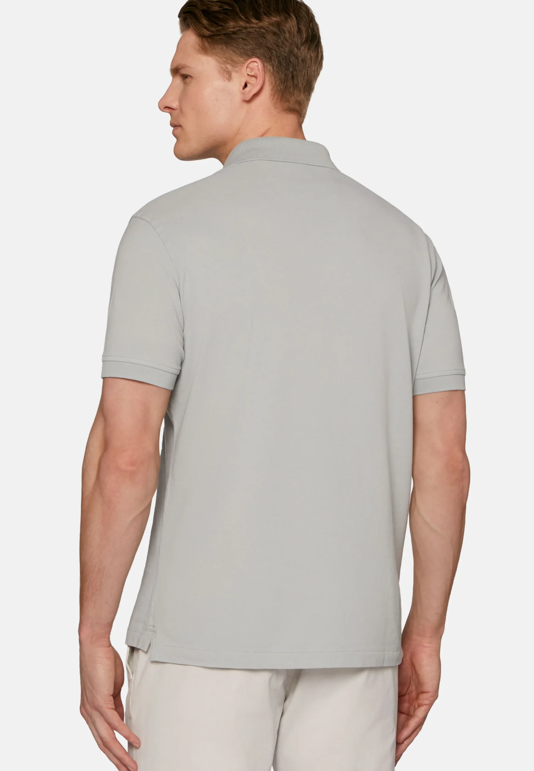 Polo In Piquè Di Cotone