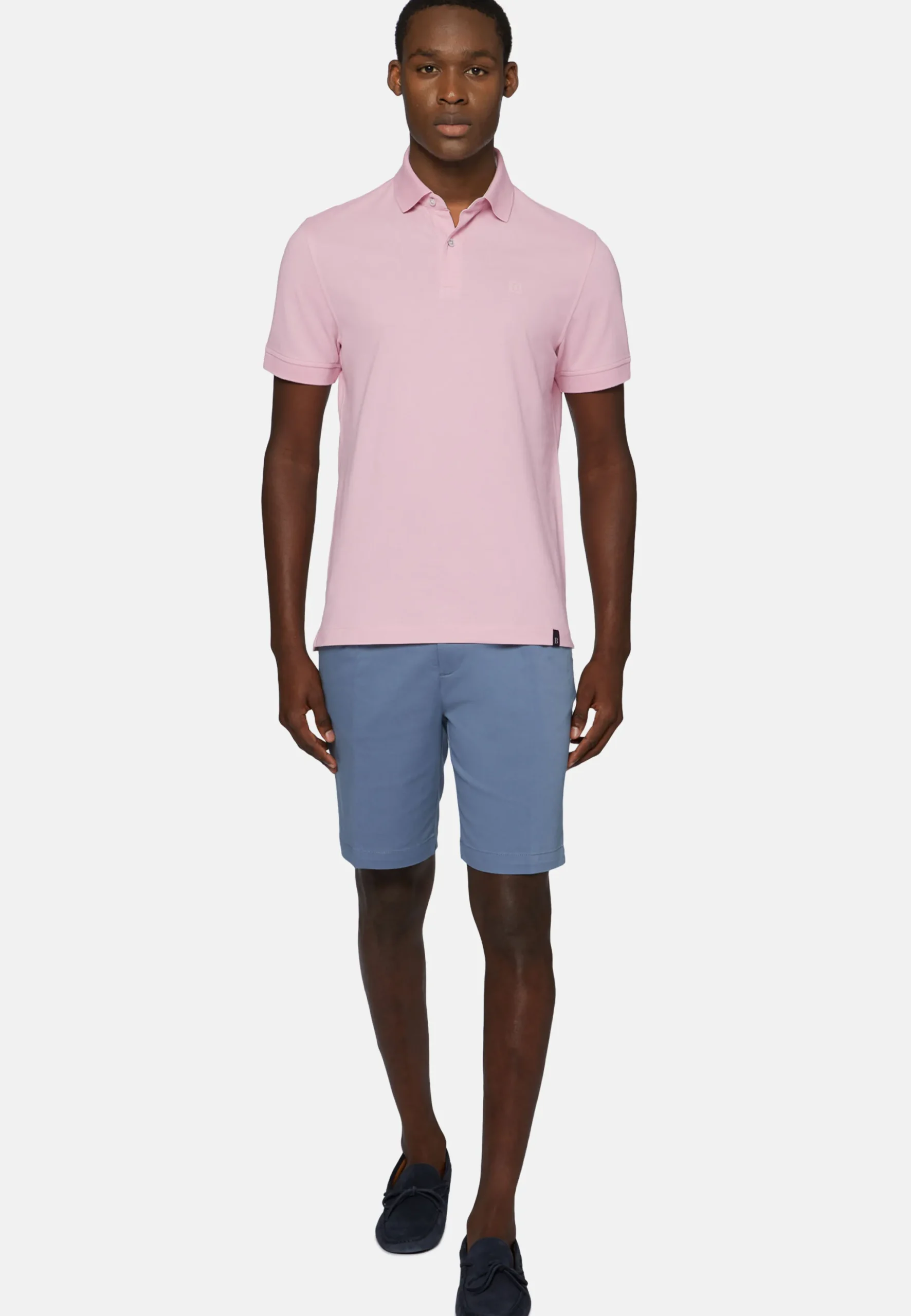 Polo In Piquè Di Cotone