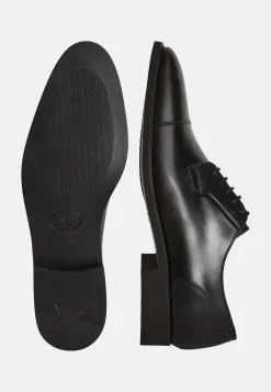 Scarpe Derby In Pelle