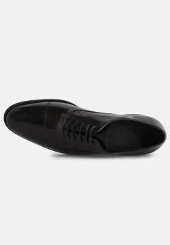 Scarpe Oxford In Pelle