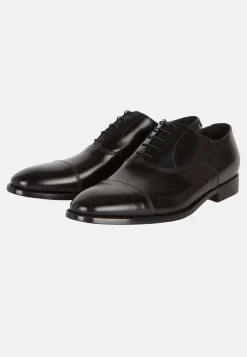Scarpe Oxford In Pelle
