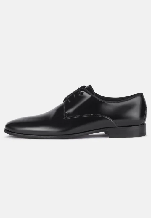 Scarpe Oxford In Pelle