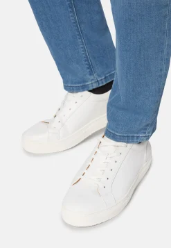 Sneakers In Pelle Nera