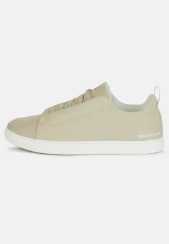 Sneakers In Tessuto Tecnico Color Taupe
