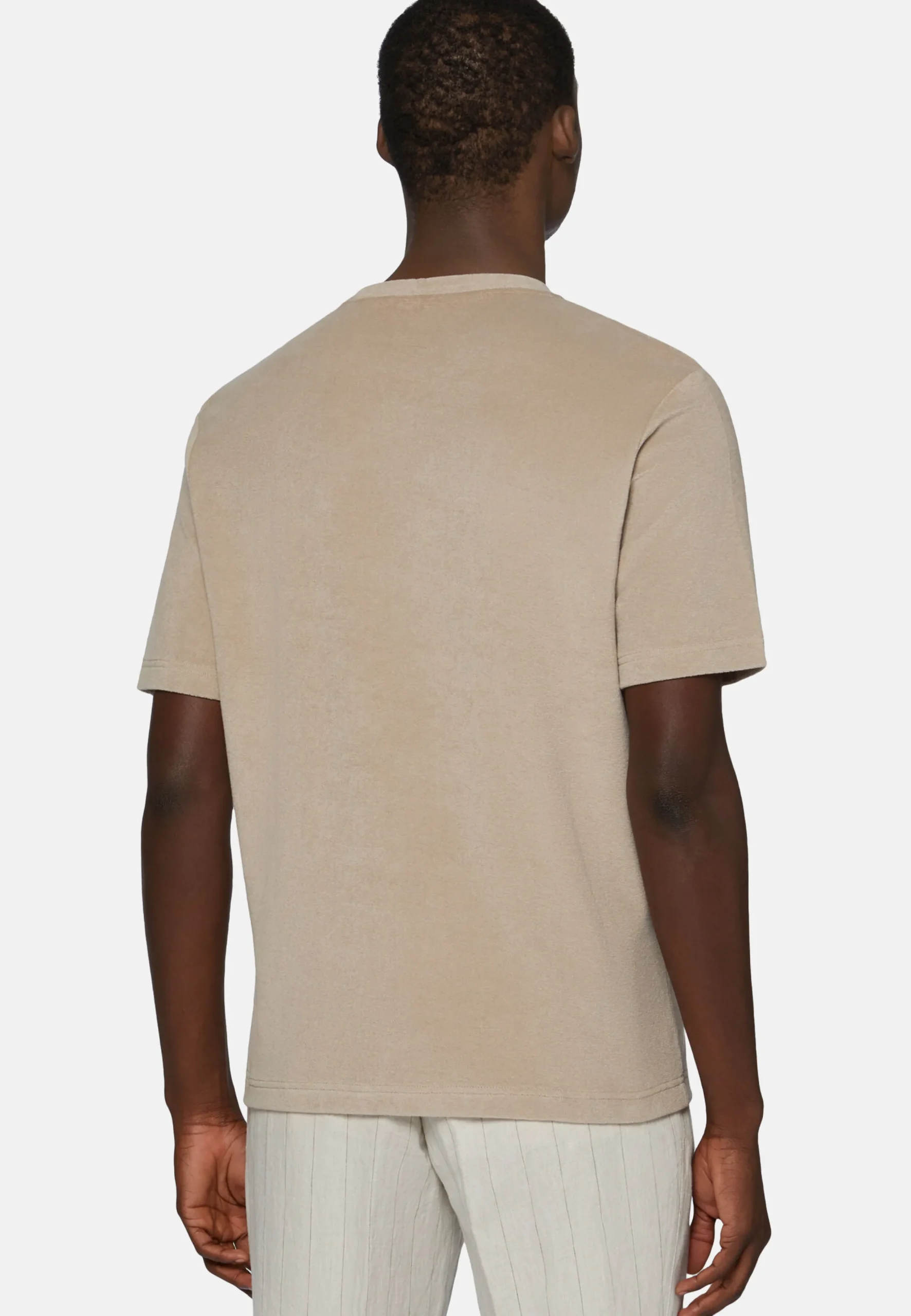 T-Shirt In Cotone Nylon