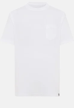 T-Shirt In Cotone Nylon