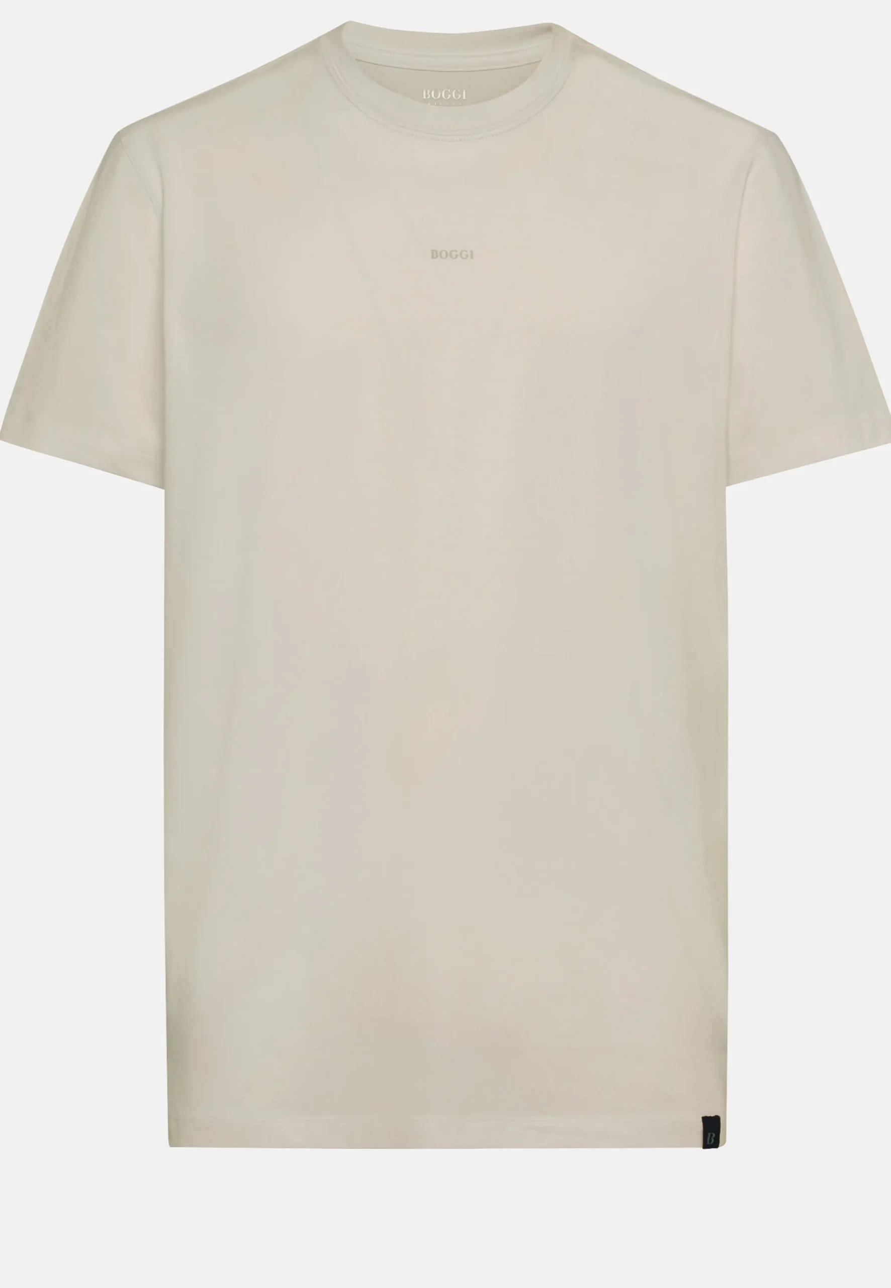 T-Shirt In Cotone Supima Elasticizzato