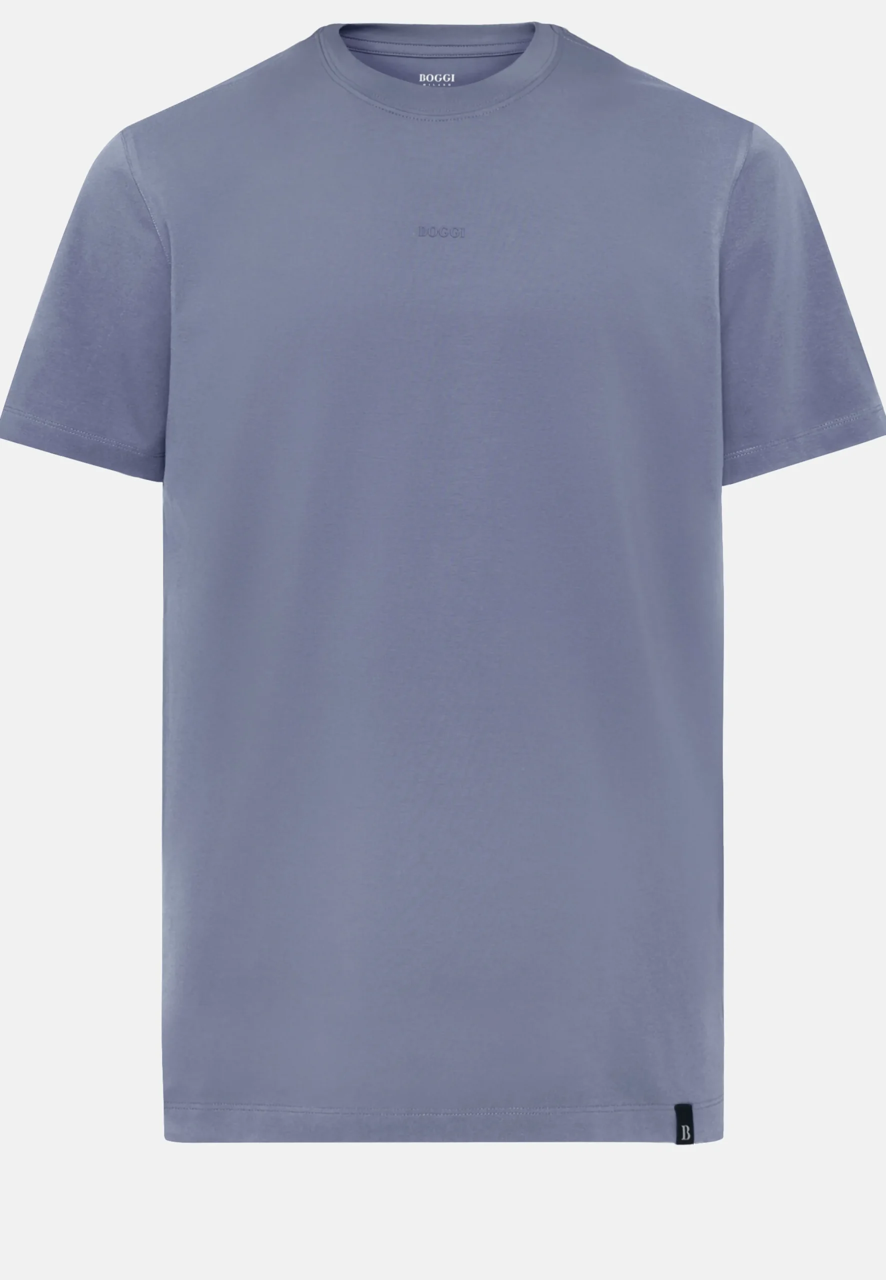 T-Shirt In Cotone Supima Elasticizzato
