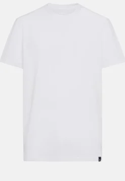 T-Shirt In Cotone Supima Elasticizzato