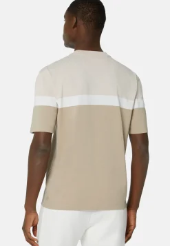T-Shirt In Misto Cotone
