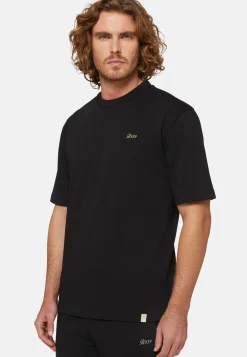 T-Shirt In Misto Cotone