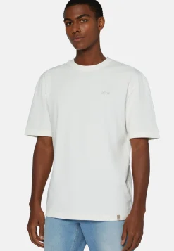 T-Shirt In Misto Cotone