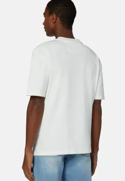 T-Shirt In Misto Cotone
