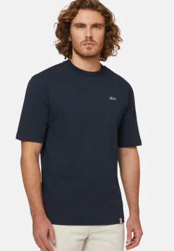 T-Shirt In Misto Cotone