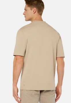 T-Shirt In Misto Cotone