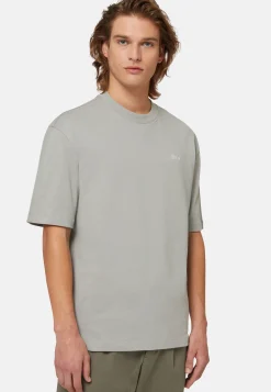 T-Shirt In Misto Cotone