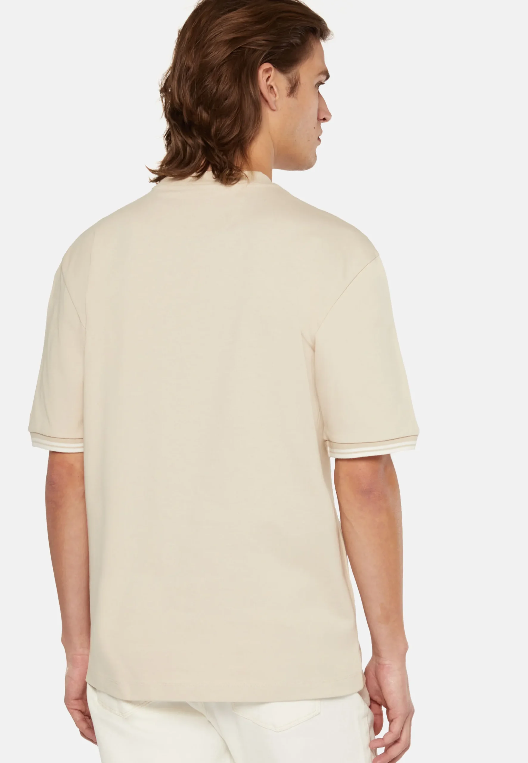 T-Shirt In Misto Cotone Organico