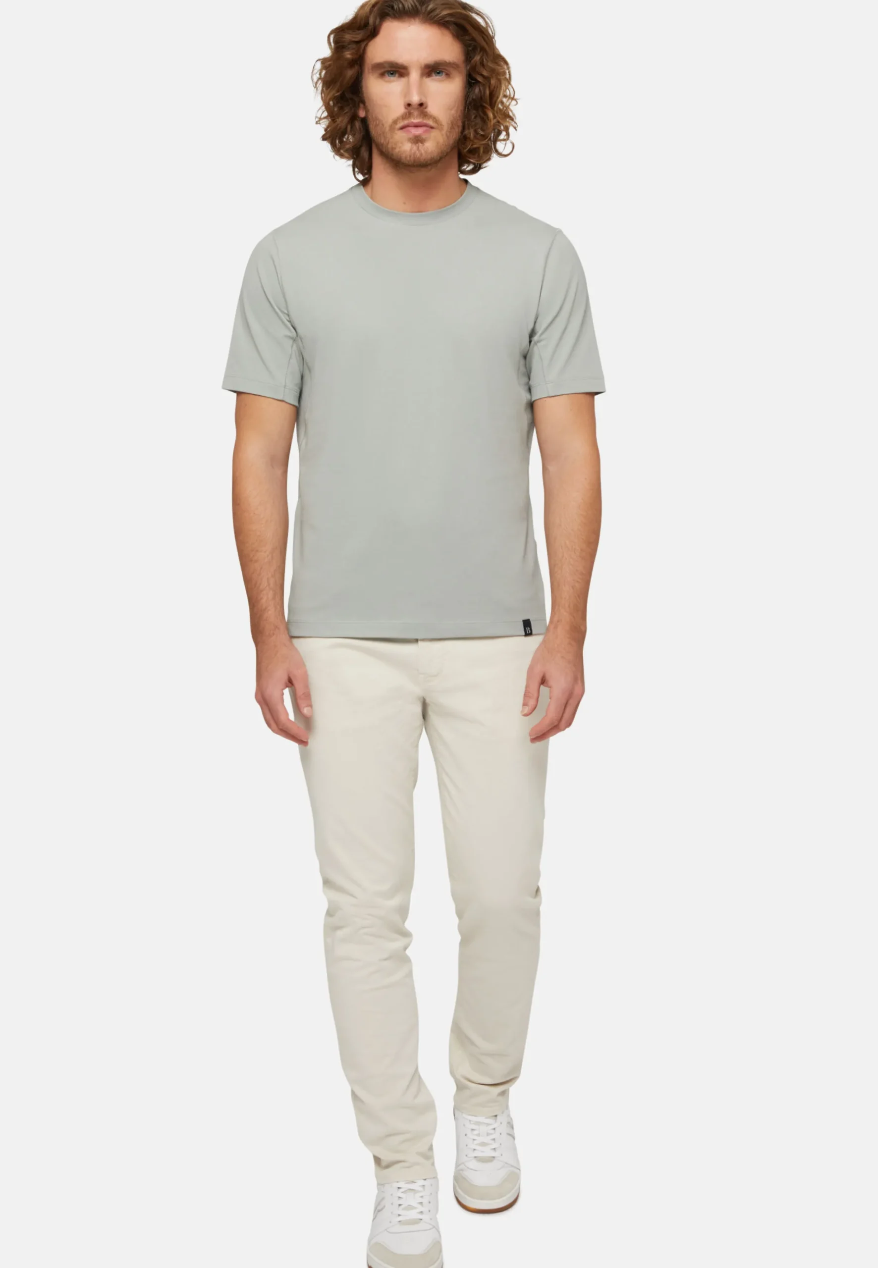 T-Shirt In Piquè Performante Ecosostenibile