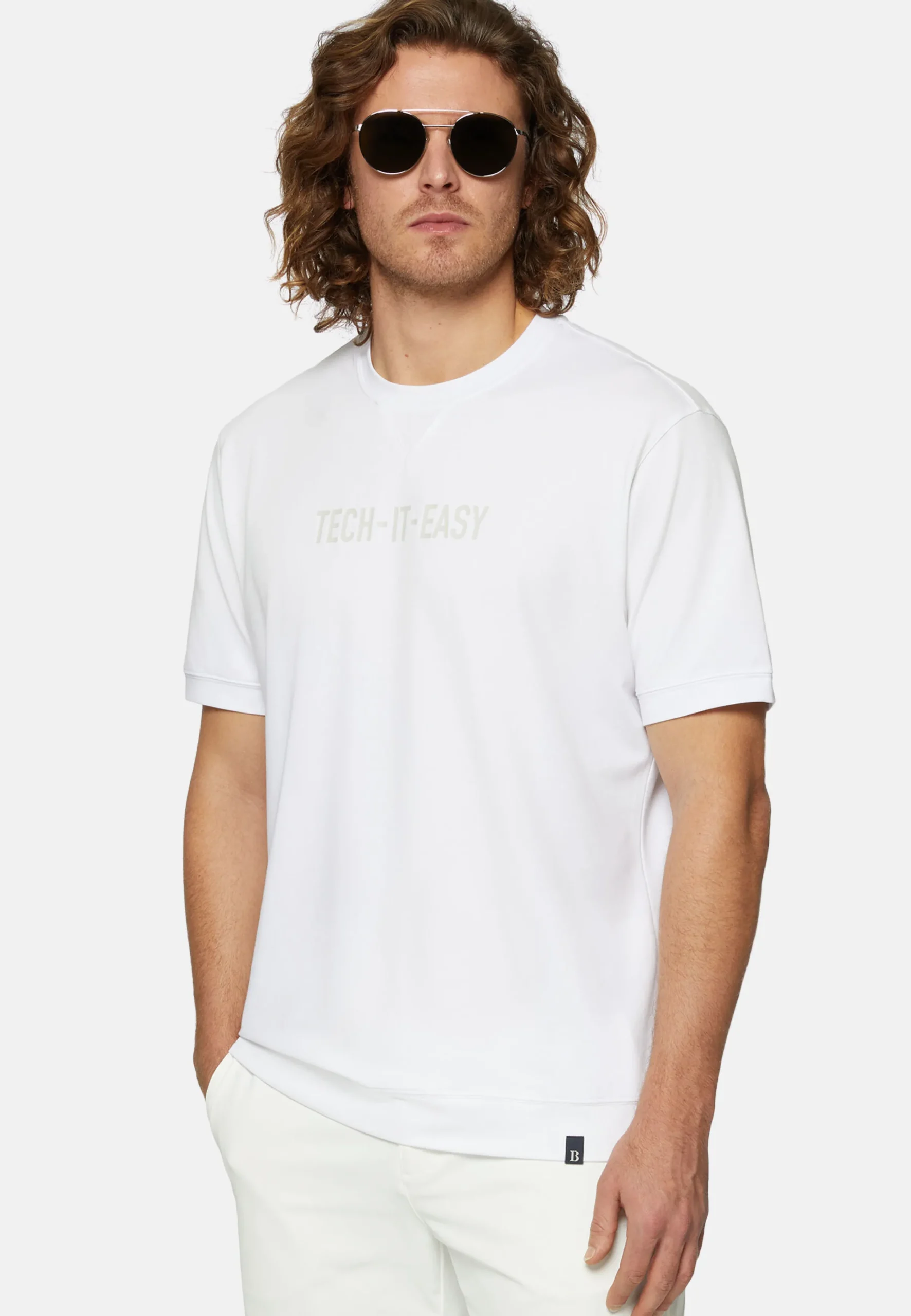 T-Shirt In Piquè Performante Ecosostenibile