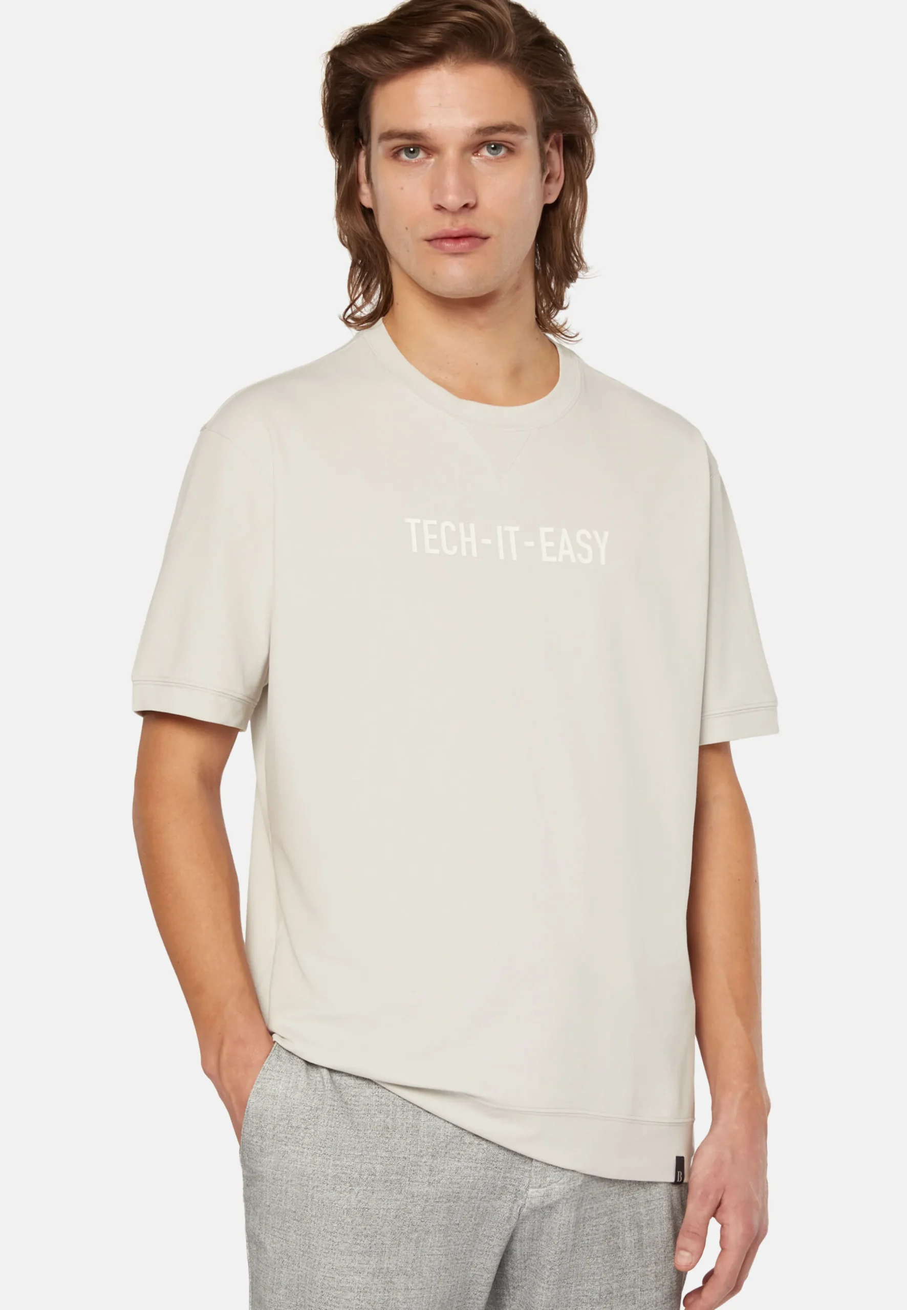 T-Shirt In Piquè Performante Ecosostenibile